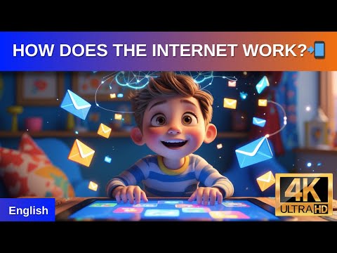 How Does the Internet Work? 🌐 Easy Explanation for Kids! | Fun Learning Animation