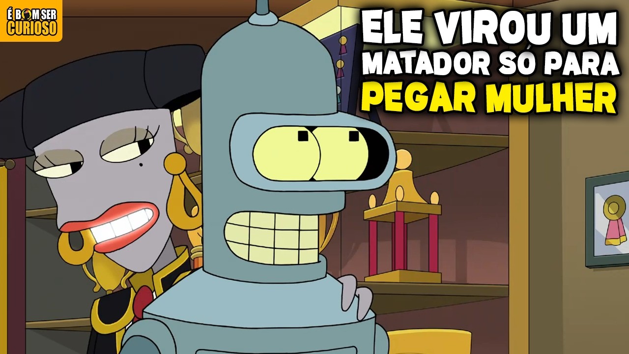 O BENDER FAZ QUALQUER COISA POR UMA PERIQUITA ROBOTICA  - FUTURAMA- 12X04 - Review