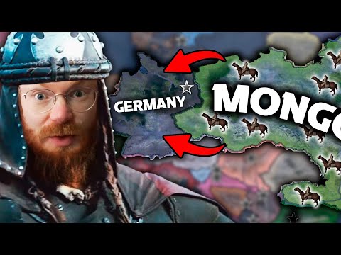 Genghis Khan Came to Europe in HOI4 Multiplayer (VOD)