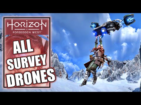 Horizon Forbidden West - All Survey Drone Locations, How to Loot Them & Return Them to Base