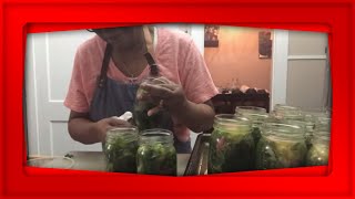 How To Pressure Can  Collard  Greens With  Ham Hocks  For *Long  Term Food Storage Pantry