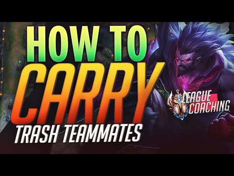 How you ACTUALLY have to play to carry bad teammates - Challenger LoL Coaching