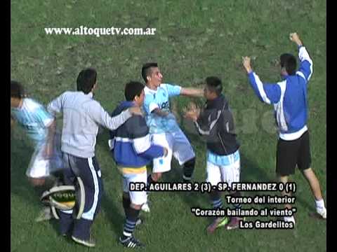 Dep. Aguilares 2 (3) - Sp. Fernández 0 (1)