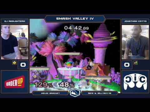 Smash Valley IV Melee Singles - DJ Red Lantern (Sheik) vs Jonathan Cotto (Falco) – Winners Bracket