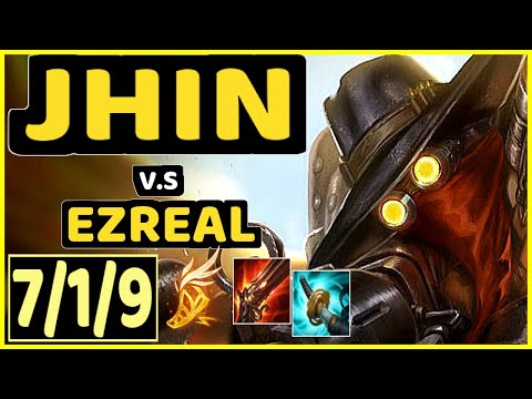SARKIS (JHIN) vs EZREAL - 7/1/9 KDA BOTTOM ADC GAMEPLAY - BR Ranked GRANDMASTER