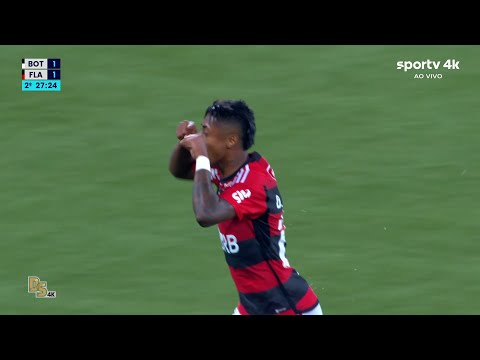 Golaço de Bruno Henrique - Botafogo 1 x 2 Flamengo | Brasileirão 2023 | SporTV 4K