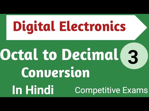 Number System Binary Octal Decimal Hexadecimal in Digital Electronics in Hindi