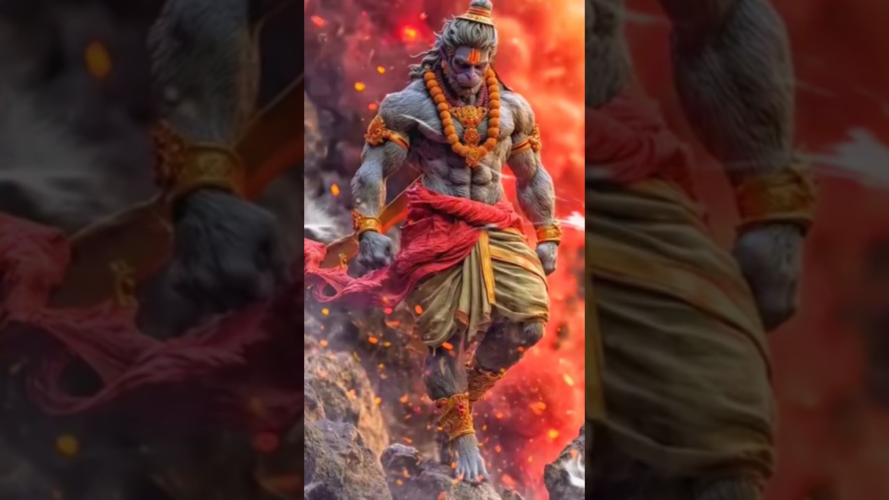 🚩हनुमान चालीसा की शक्ति 🙏❤️ | Jai Hanuman ❤️🚩 #shorts #viral