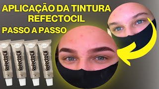 COMO APLICAR TINTURA PARA SOBRANCELHAS REFECTOCIL - DESIGN DE SOBRANCELHAS