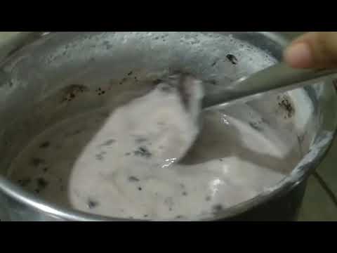 How to make chocolate icecream at home