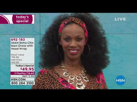 HSN | IMAN Global Chic Fashions 05.17.2020 - 09 PM