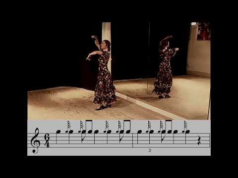 Lernvideo 10: "Sevillanas trad." mit und ohne Kastagnetten