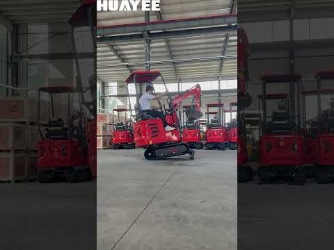 ⤵The HY12C operating platform can rotate 360 ​​degrees smoothly⤴ #huayee #miniexcavator #excavator