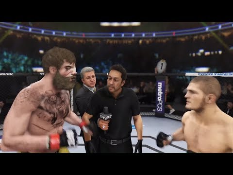 Destroyer vs. Khabib Nurmagomedov (EA sports UFC 3) - Crazy UFC 👊🤪