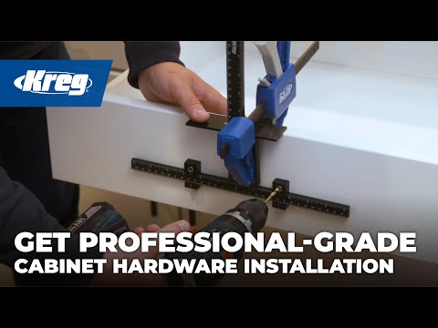 How to use the Cabinet Hardware Jig Pro