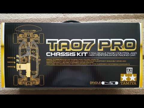 Tamiya TA 07 PRO unboxing (#58636)