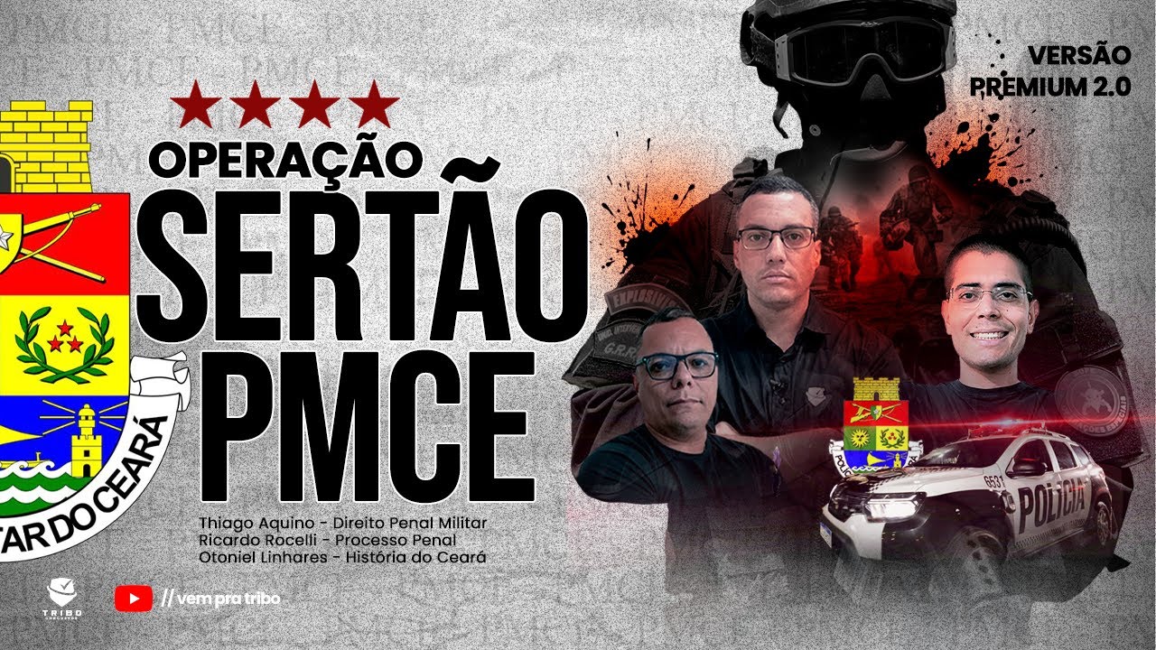 OPERAÇÃO SERTÃO PMCE. Vários professores.