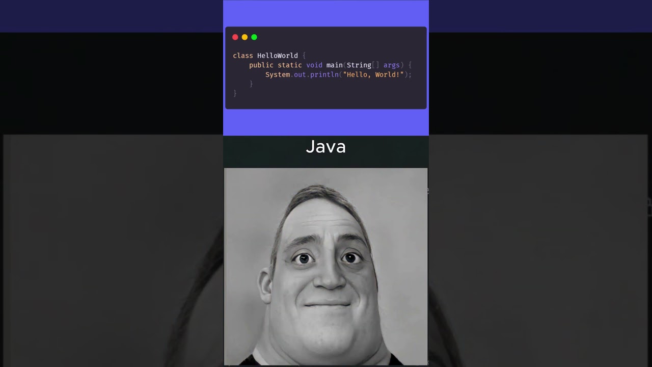 Hello world! en diferentes lenguajes #python #javascript #java#programación #programacion #programar