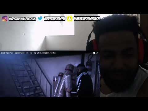 this masterpiece. 🔥 *UK🇬🇧REACTION*  🇲🇦 Bo9al  X  x7kira7  X  Clemando  - Impolis  ( Clip Officiel )