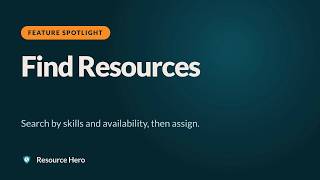 Find Resources