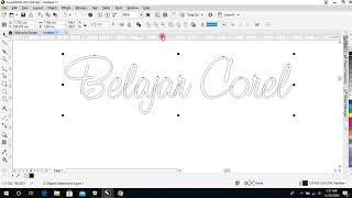 Download lagu COREL DRAW | BELAJAR COREL HURUF SAMBUNG CUTTING mp3