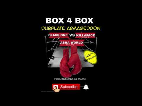 (DUBPLATE ARMAGEDDON) KILLAFACE SOUND JA / ASHA WORLD UK / CLASS ONE SOUND USA / NOV 11/ 2020