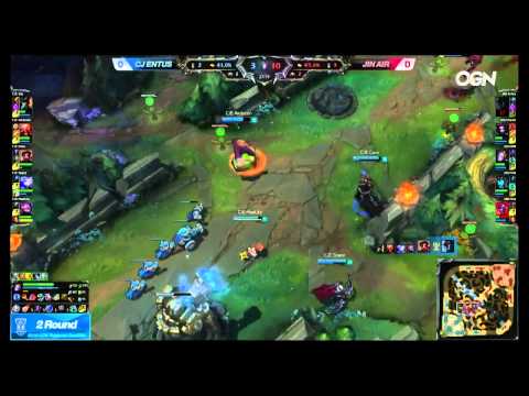 JAG vs. CJE - Game 1 - Round 2 - LCK Regional Qualifier 2015