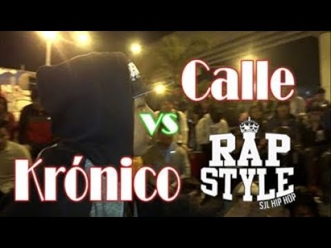 CALLE vs KRÓNICO - RAPSTYLE Audición "Dilo Rimando"