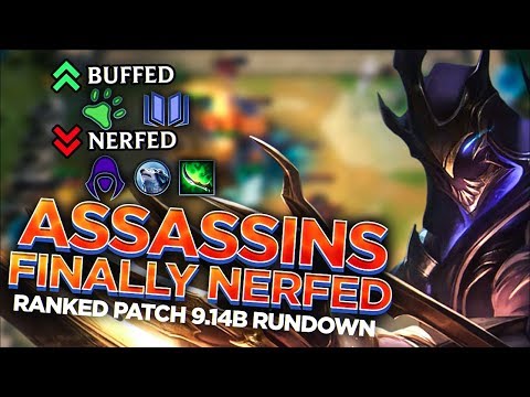 NINJA ASSASSINS AND SHRINK + GUNSLINGER FINALLY NERFED! | TFT Patch 9.14b Rundown