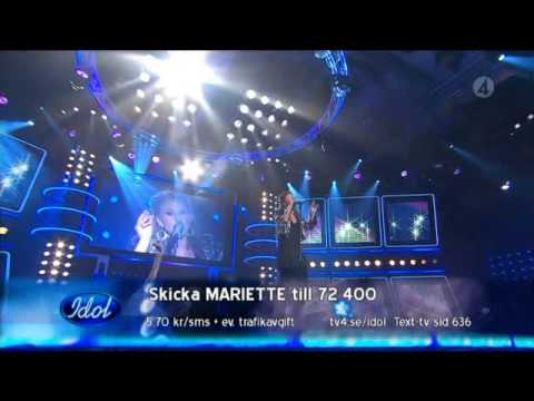 Mariette Hansson: When Tomorrow Comes - Idol 2009 - TvForThePeople