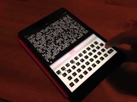 Jupiter ACE emulator on iPad + manual