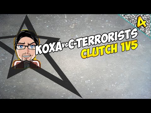 Koxa vs C-Terrorists - #4 Clutch 1v5 AWP SolEk COMEBACK ;)