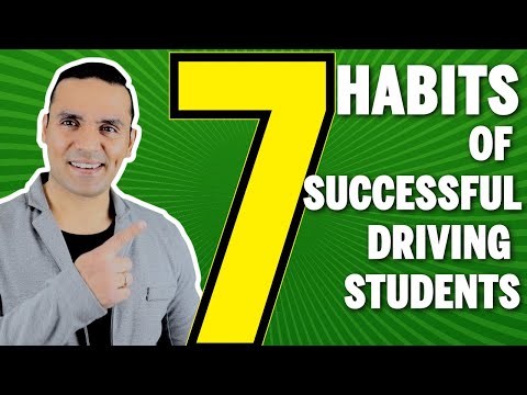 "7 Habits of STUDENTS who PASS ROAD TEST" Video