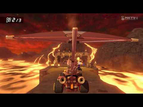Wii U - Mario Kart 8 - (Wii) Grumble Volcano