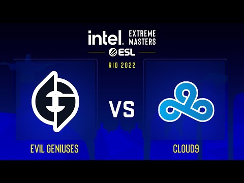 Evil Geniuses vs Cloud9 | Map 2 Overpass | IEM Rio Major 2022 - Challengers Stage