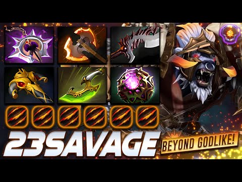 23savage Ursa Beyond Godlike Super Carry - Dota 2 Pro Gameplay [Watch & Learn]