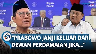 Janji Prabowo! Waketum MUI Sebut RI Siap Keluar dari Dewan Perdamaian Trump jika Tak Sejalan