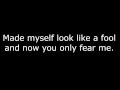 The Plot in You: My Old Ways Lyrics 