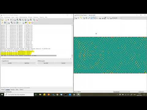 Hydraulic groundwater modeling - GRASS GIS: A simple groundwater flow model
