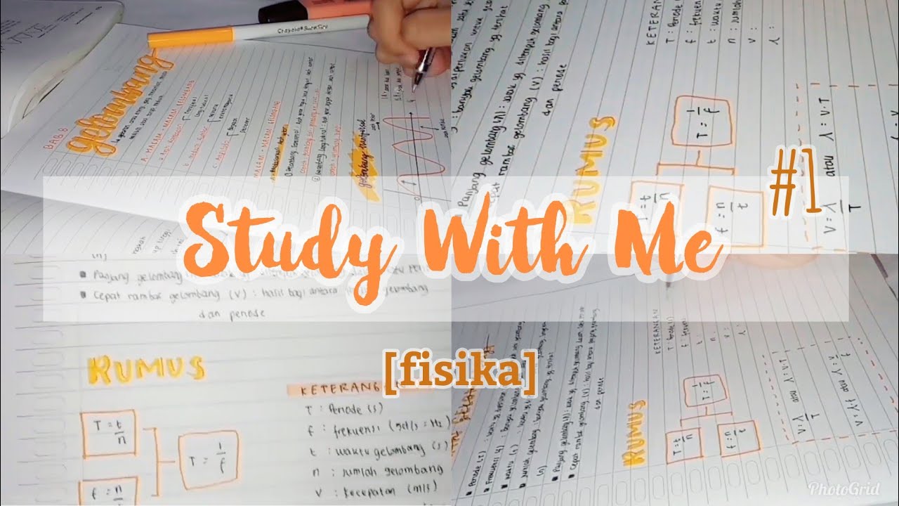 study vlog eps. 1 : bikin catetan fisika ala studygram ✍️