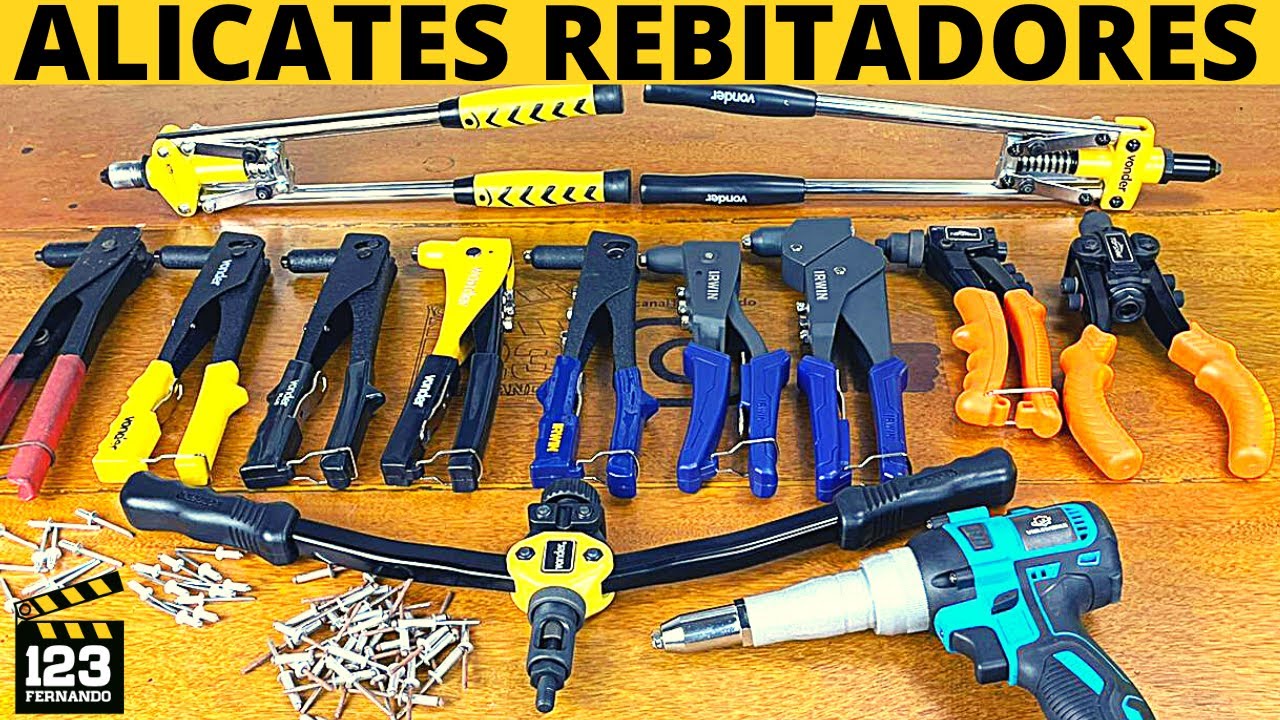TESTAMOS 12 MODELOS DE ALICATE REBITADOR. QUAL O MELHOR ALICATE REBITE PARA O SEU USO?