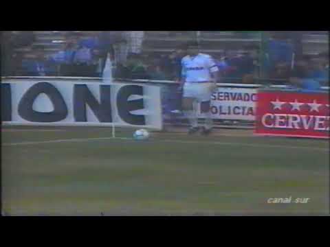24/2/1991 Real Madrid-Real Zaragoza (2-0) Liga