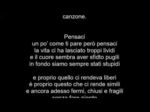 Enrico Nigiotti - COMPLICI-( Feat. Gianna Nannini ) TESTO