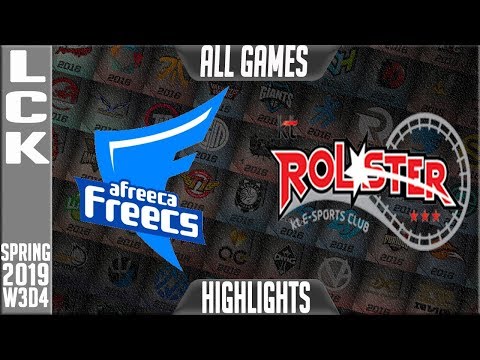 AFS vs KT Highlights ALL GAMES | LCK Spring 2019 Week 3 Day 4 | Afreeca Freecs vs KT Rolster