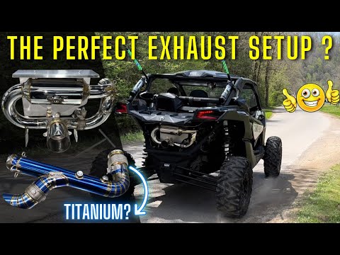 Can Am X3 Gets Titanium E-valve & Electronic Sport Muffler! @RPMPowersports