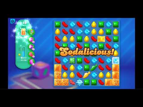 Candy Crush Soda Saga Level 490 (Four Hundred and Ninety) NO BOOSTERS