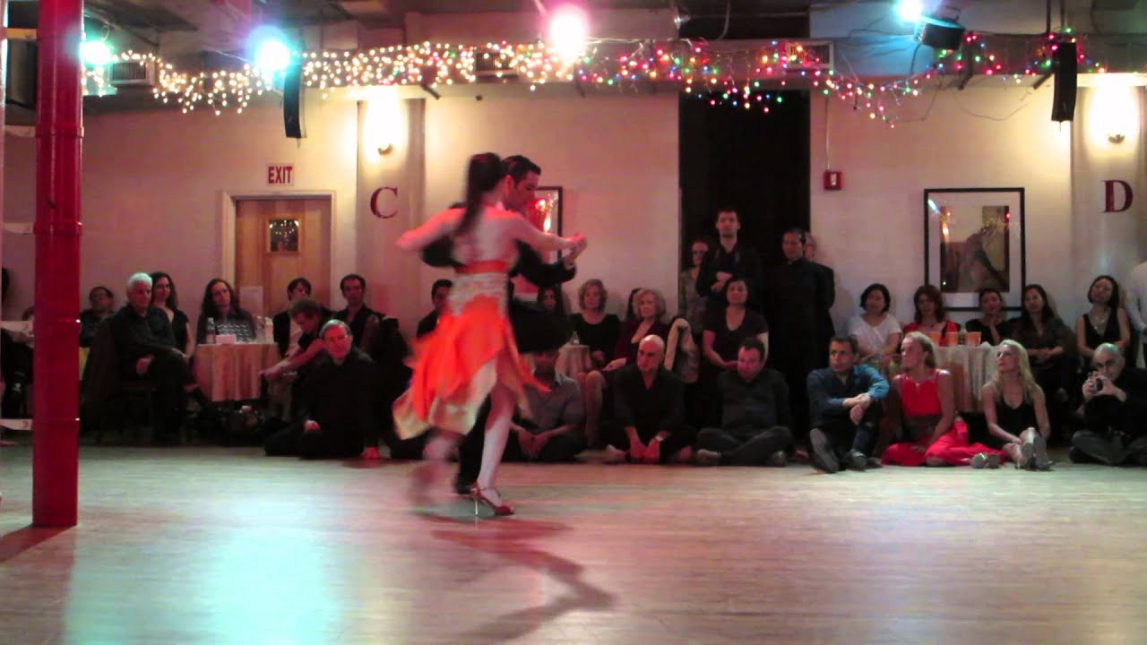 Sol Alzamora & Leandro Capparelli @ All Night Milonga Tango NYC 2013 MVI 0475