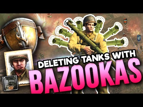 The Most Epic Bazooka Blobs [4v4] [USF] [Hill 400] — Company of Heroes 2