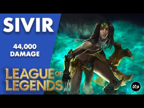 SIVIR IS INSANE! 44K DAMAGE GAME | SIVIR GUIDE season 10 | League of Legends Season 2020