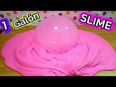 1 galon de SLIME, SLIME GIGANTE, burbujas GIGANTES